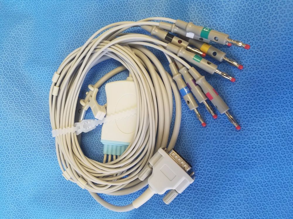 HP/PHILIPS EKG CABLE 45506 DIAGNOSTIC ULTRASOUND MACHINES FOR SALE