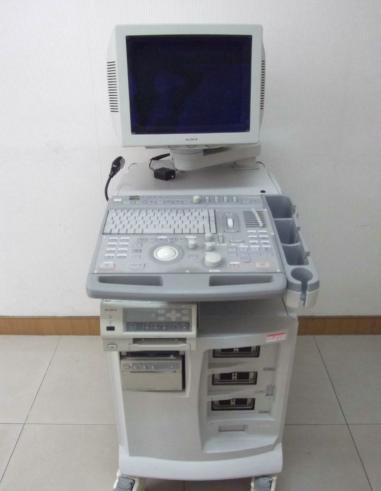 ALOKA SSD-4000 ULTRASOUND MACHINE + 3PROBES:  Linear, convex & endovagina probes DIAGNOSTIC ULTRASOUND MACHINES FOR SALE