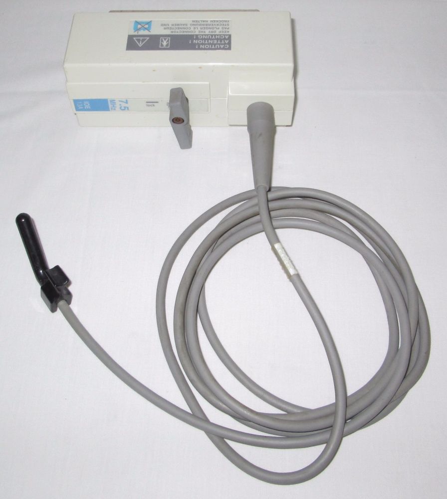 Esaote Biomedica IOE13A 7.5 MHz Ultrasound Transducer Probe DIAGNOSTIC ULTRASOUND MACHINES FOR SALE