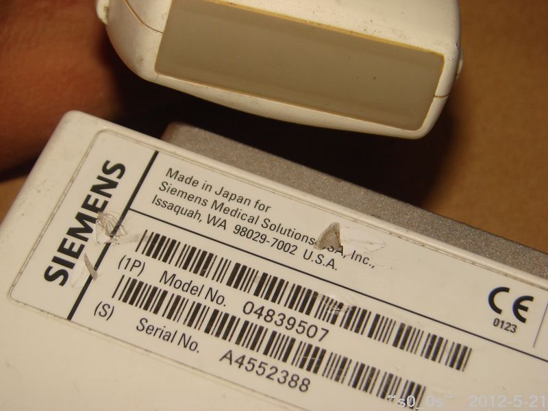 No Test SIEMENS VF7-3 Antares Linear Ultrasoud Transducer Probe For Spare Parts DIAGNOSTIC ULTRASOUND MACHINES FOR SALE