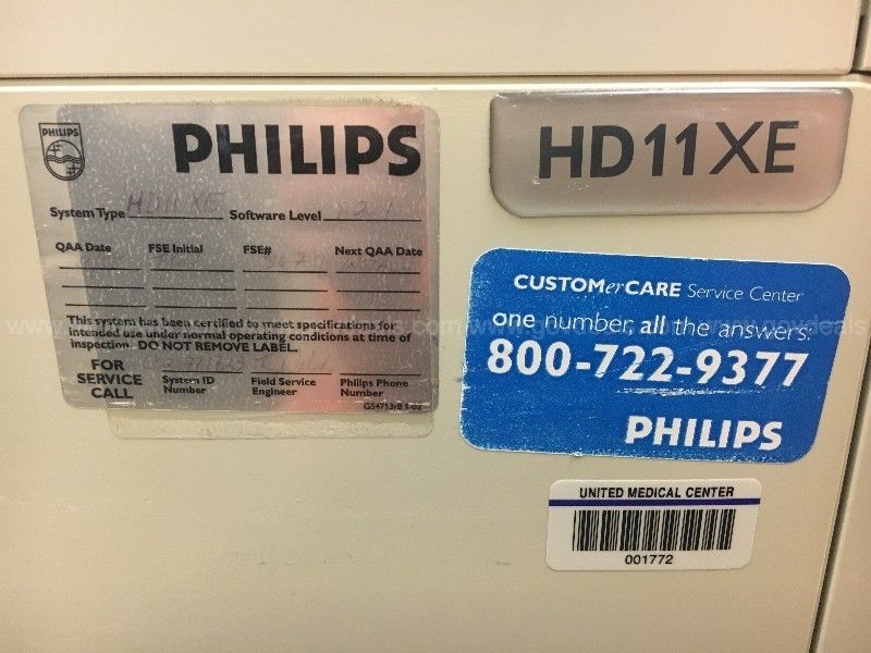 Philips HD 11 XE Ultrasound Machine