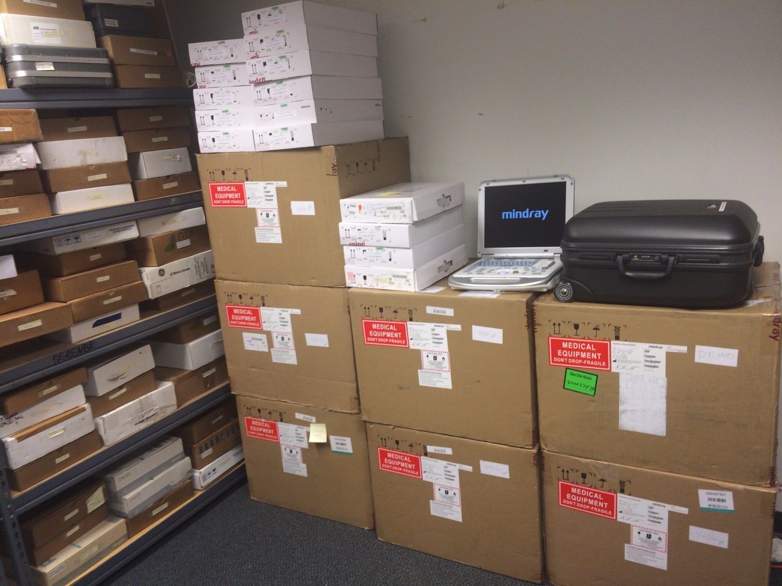 Mindray M7  Portable Ultrasound  and Optional Probes DIAGNOSTIC ULTRASOUND MACHINES FOR SALE