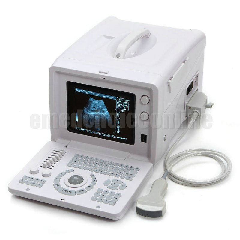 Portable Digital Ultrasound Machine 3D Scanner Convex/Linear/TV Probes & Doppler 190891895479