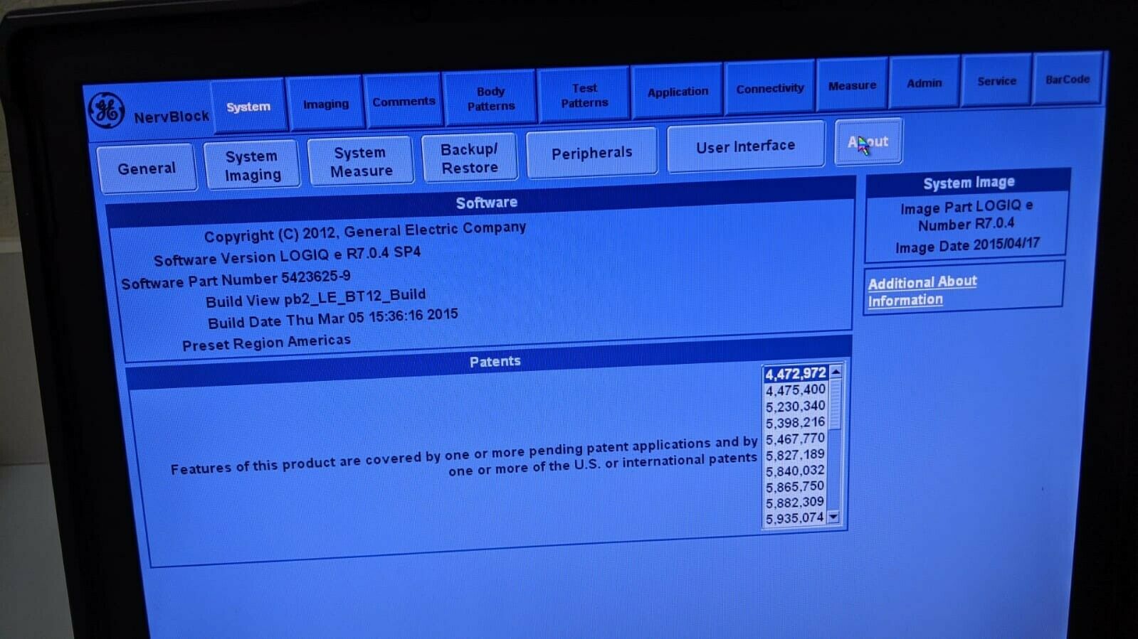 GE LOGIQ E BT12 (2014) R7 W/ 1- 12L-RS LINEAR PORTABLE ULTRASOUND SYSTEM DIAGNOSTIC ULTRASOUND MACHINES FOR SALE