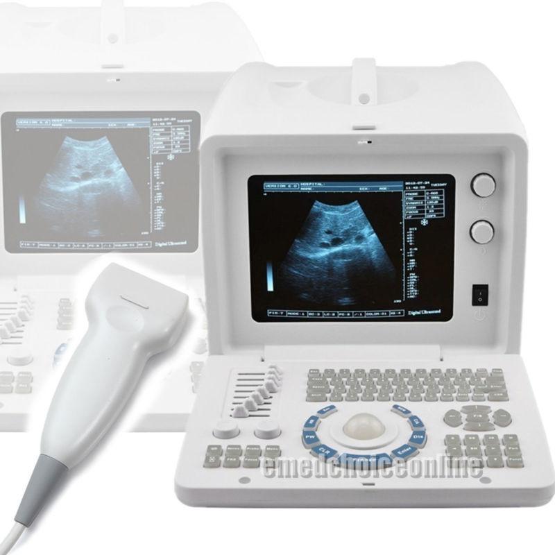 Full Digital Portable Ultrasound Scanner Machine + Linear Probe + 3D Software CE DIAGNOSTIC ULTRASOUND MACHINES FOR SALE