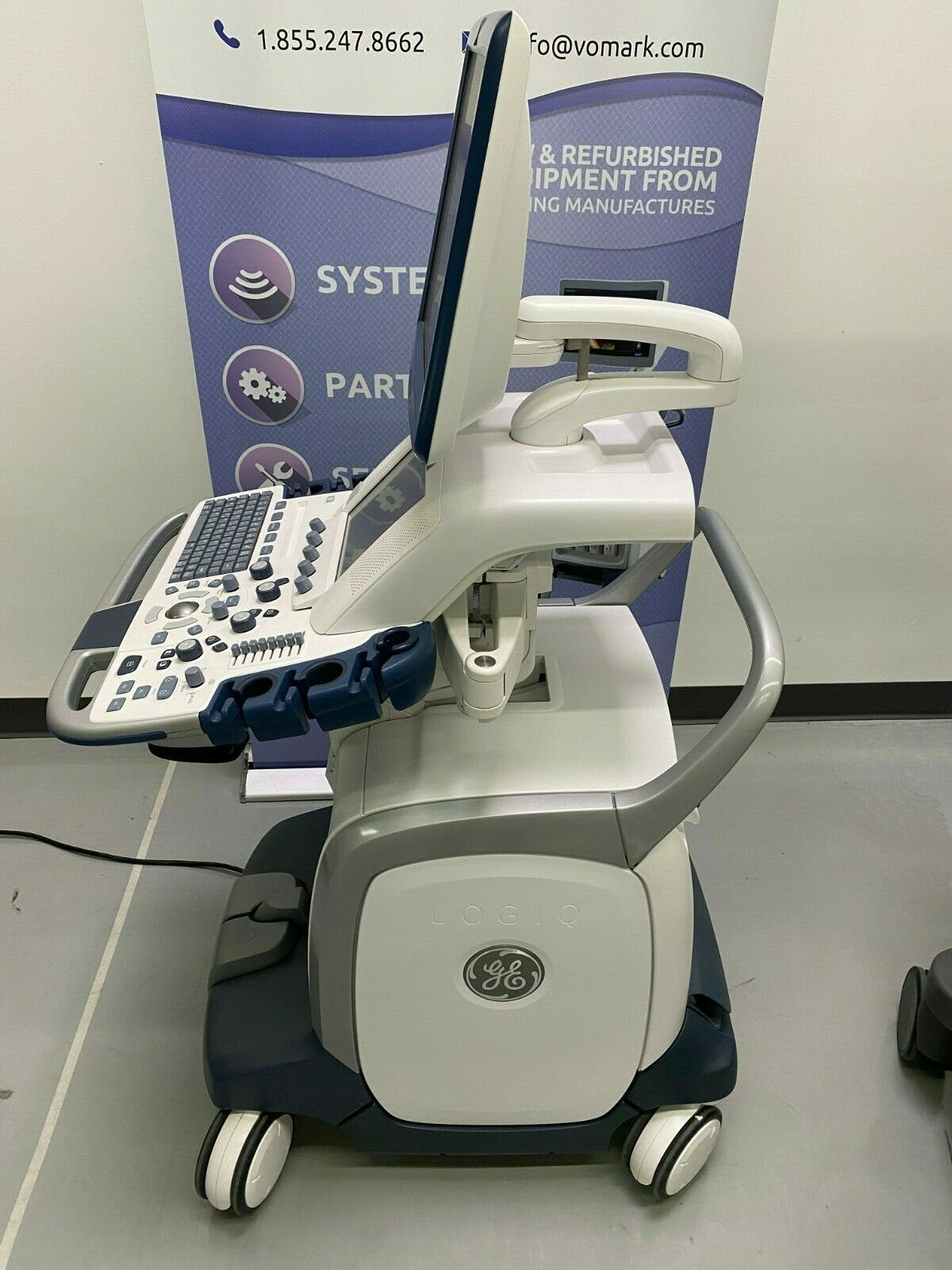 GE LOGIQ E9 XDCLEAR R5 ULTRASOUND MACHINE - SHARED SERVICE/CARDIAC - REFURB 2020 DIAGNOSTIC ULTRASOUND MACHINES FOR SALE