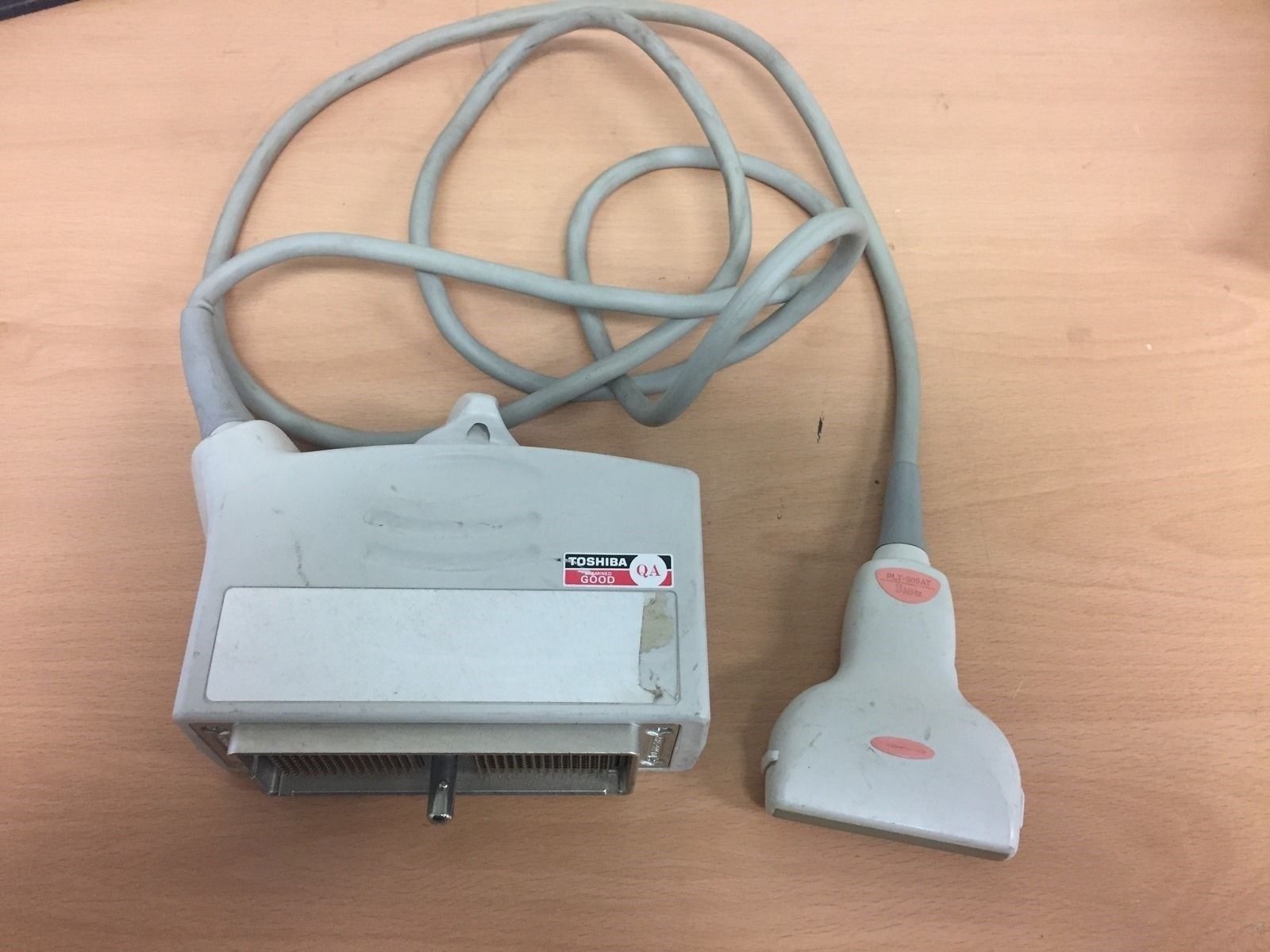 Toshiba Aplio 500 PLT-805AT 8 MHz Linear Transducer Probe for Small Parts DIAGNOSTIC ULTRASOUND MACHINES FOR SALE