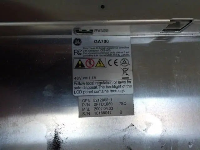 GE Logic 9 Ultrasound Machine display DIAGNOSTIC ULTRASOUND MACHINES FOR SALE