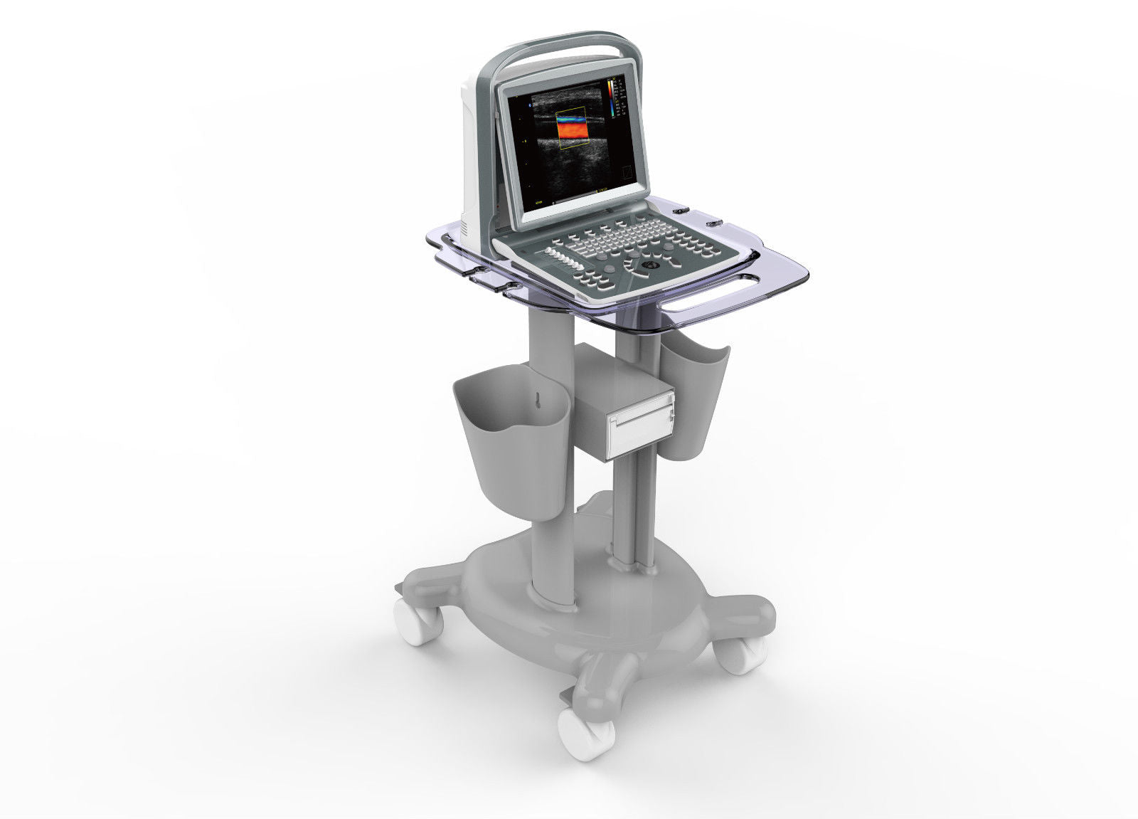 Color Doppler Chison Ultrasound & Linear Probe, Trolley, Battery, PW Vascular DIAGNOSTIC ULTRASOUND MACHINES FOR SALE