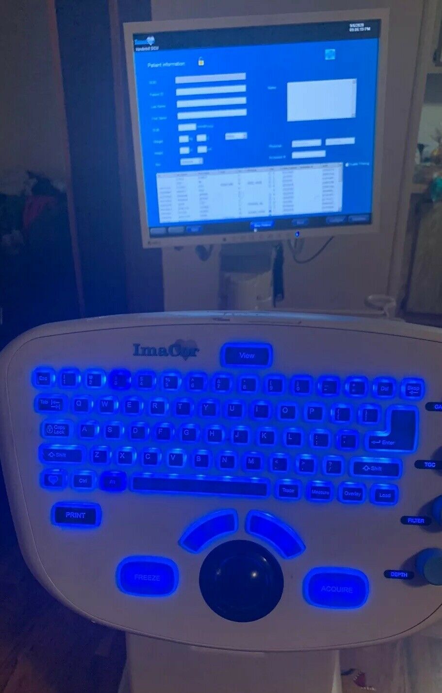 ImaCor Hemodynamic Ultrasound Machine Zura-1000 System DIAGNOSTIC ULTRASOUND MACHINES FOR SALE