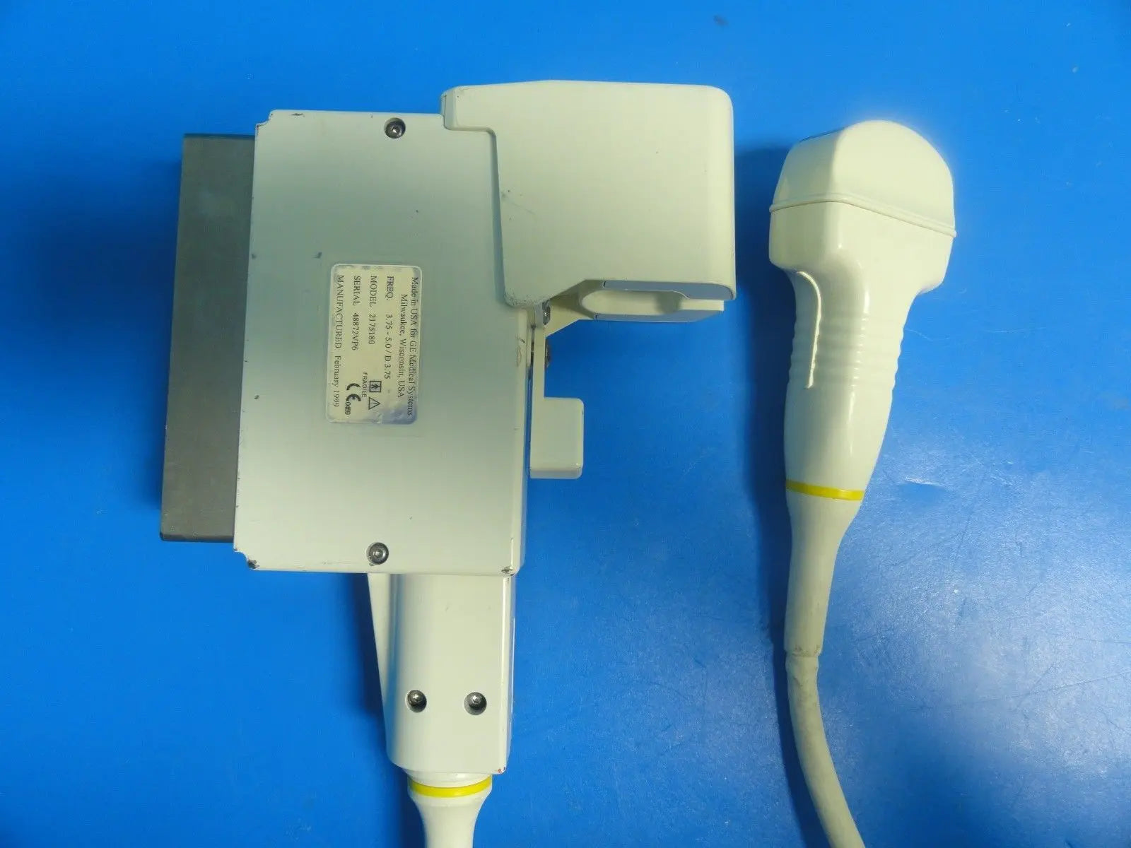 GE 548c Model 2175180 3.0- 8.0 MHz Convex Ultrasound Probe for Logiq 700 (5977) DIAGNOSTIC ULTRASOUND MACHINES FOR SALE