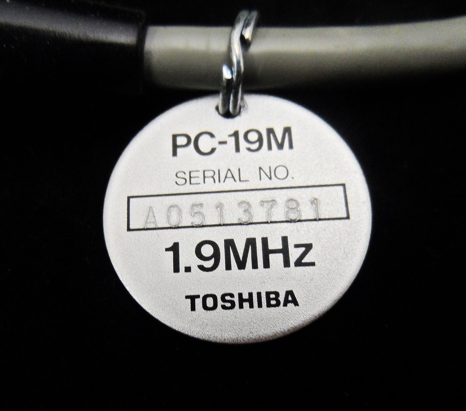 Toshiba PC-19M 1.9 MHz Cardiac CW Doppler Pencil Ultrasound Transducer Probe DIAGNOSTIC ULTRASOUND MACHINES FOR SALE