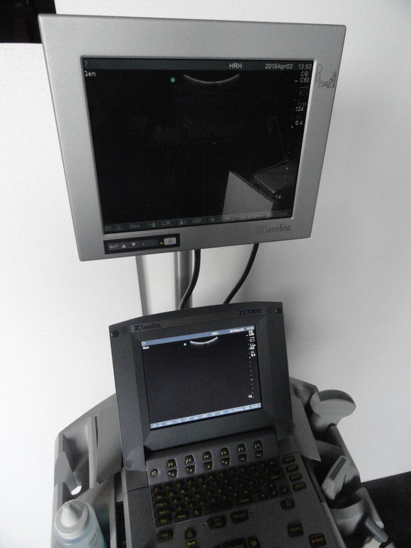 Sonosite Titan Portable Ultrasound Loaded unit with 3 probes transducers
