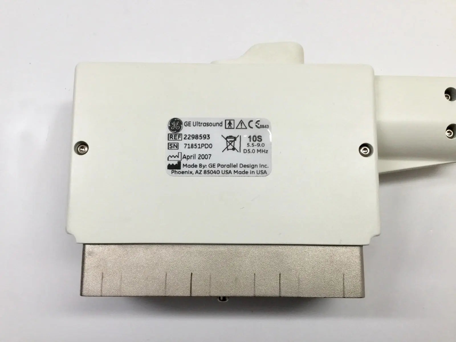 GE 10S Ultrasound Transducer Probe (GP1)
