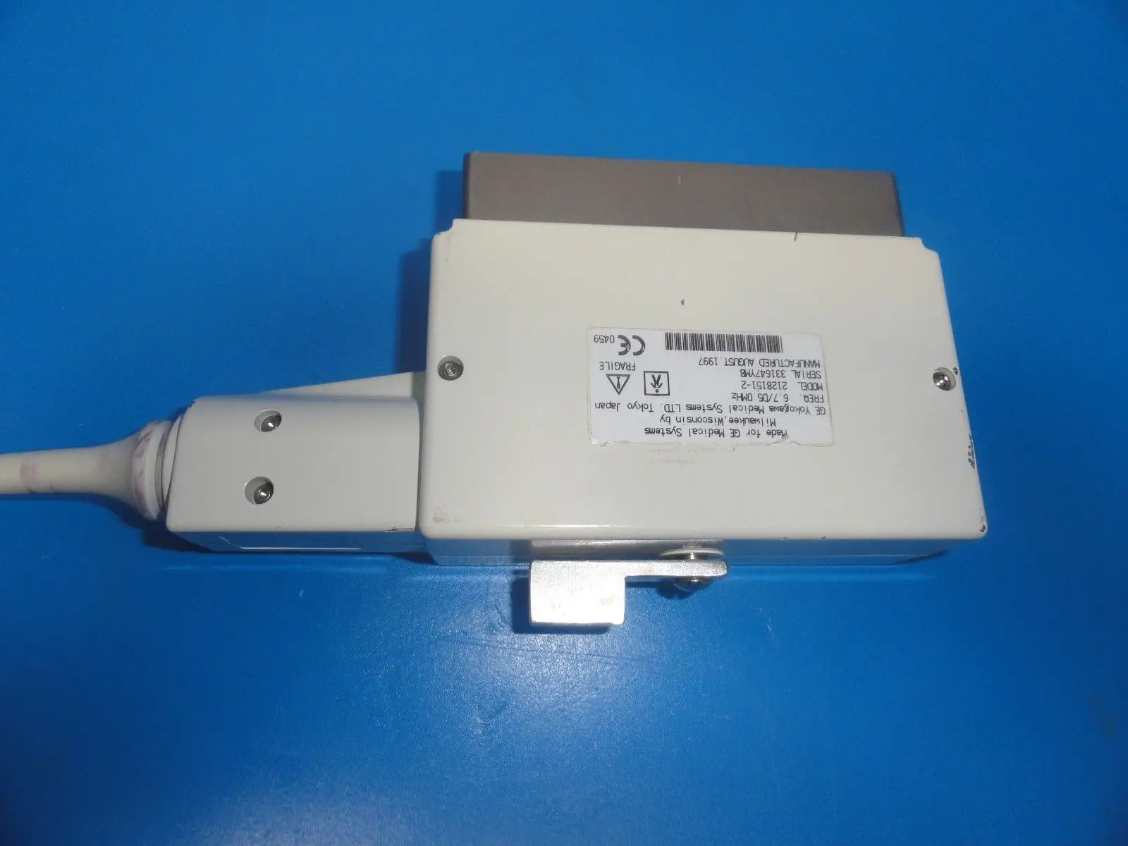 GE T739 P/N 2128151-2 6.7/D5.0 MHz  Linear Array Ultrasound Transducer (6246) DIAGNOSTIC ULTRASOUND MACHINES FOR SALE