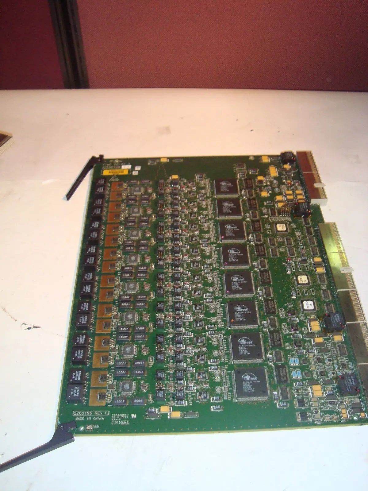 GE TD4  Time Delay 4 Plug-In Board 2260195 Rev 1  For Logic Q 9 Ultrasound Syste