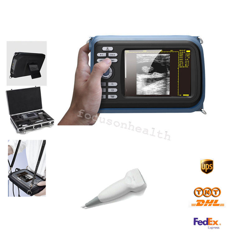 Handheld Digital Color LCD Ultrasound Scanner+7.5Mhz HF linear Probe For Mankind DIAGNOSTIC ULTRASOUND MACHINES FOR SALE