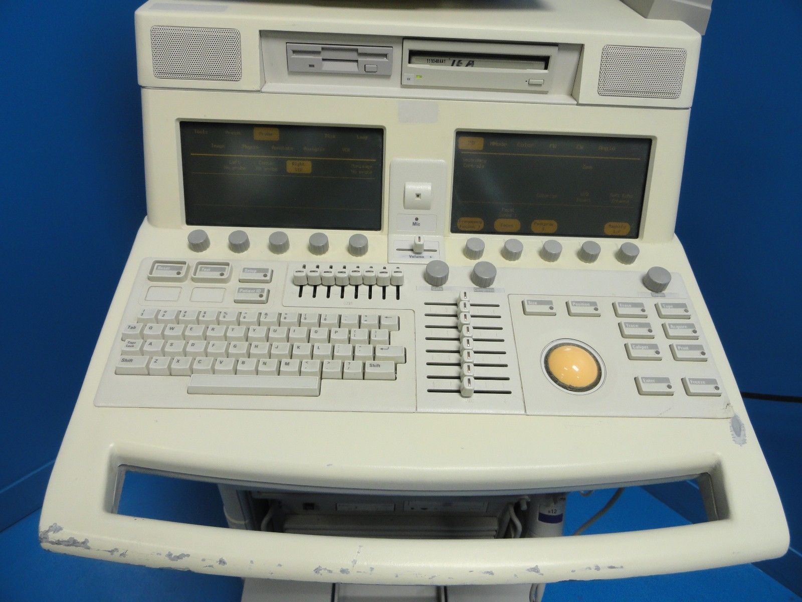 2004 Philips Agilent HP Sonos 5500 M2424A Ultrasound W/ S12 Transducer (8241) DIAGNOSTIC ULTRASOUND MACHINES FOR SALE