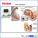 Compatible for Edan / Anke  MS9-01913-A1 Fetal US Transducer, Redal 4pin