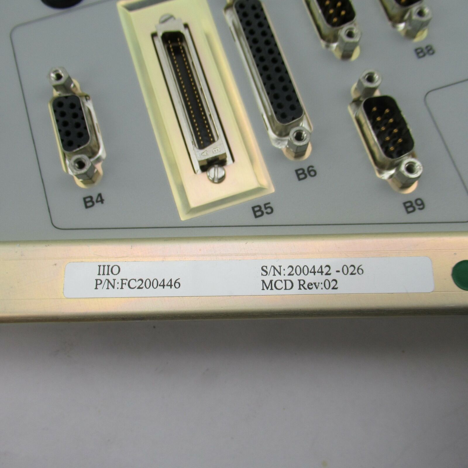 GE INTERNAL I/O BOARD ASSEMBLY FOR VIVID 7 ULTRASOUND MACHINE - FC200446 DIAGNOSTIC ULTRASOUND MACHINES FOR SALE