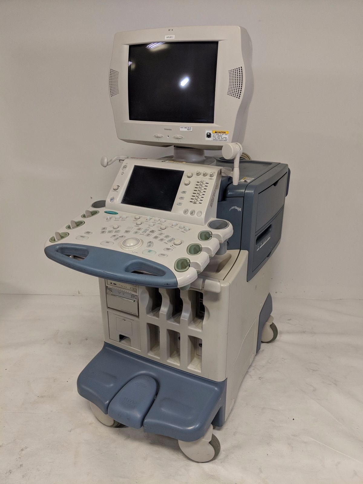 Toshiba Aplio 80 Diagnostic Ultrasound Machine SSA-770A - with Probes DIAGNOSTIC ULTRASOUND MACHINES FOR SALE