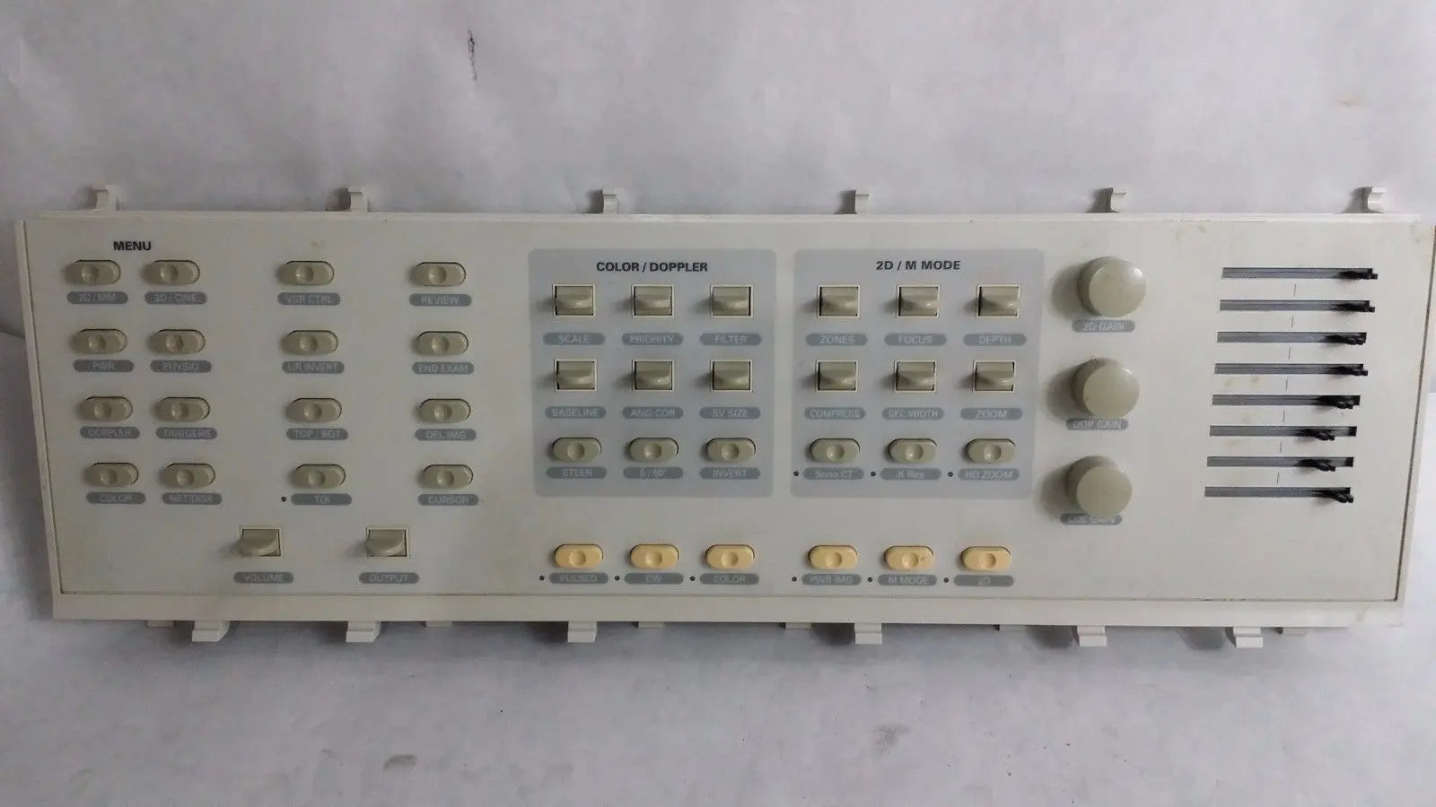 GE Ultrasound System AID -4  Keyboard w/ interface module Parts & Repair DIAGNOSTIC ULTRASOUND MACHINES FOR SALE