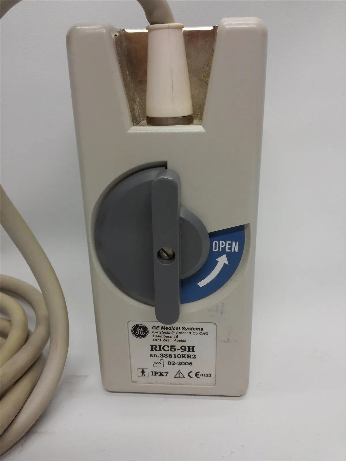 GE RIC5-9H Vaginal Ultrasound Endocavity Probe Transducer - Untested DIAGNOSTIC ULTRASOUND MACHINES FOR SALE