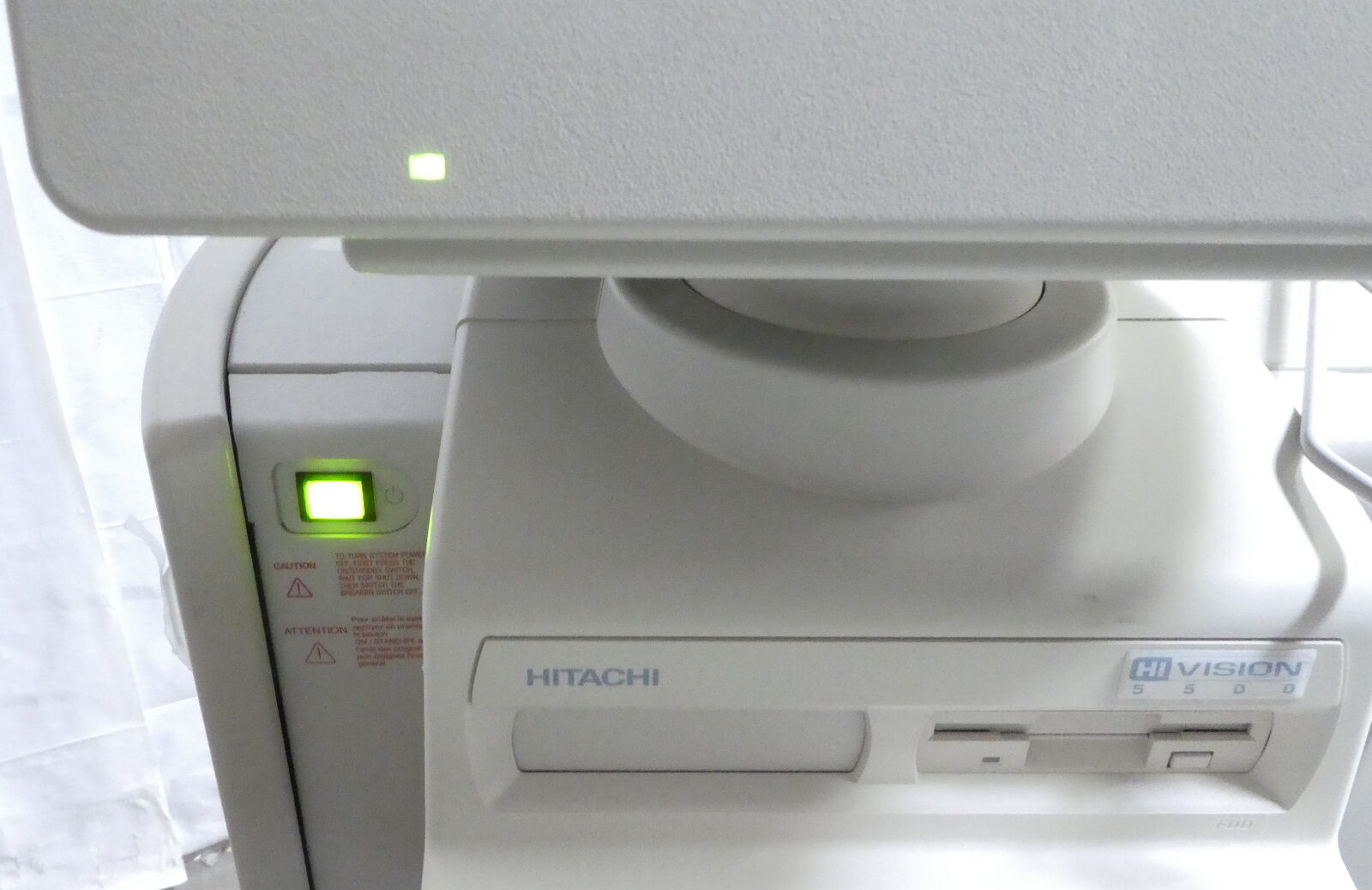 R178285 Hitachi Hi-Vision 5500 Full Digital Ultrasound System EZU-MT24-S1 DIAGNOSTIC ULTRASOUND MACHINES FOR SALE