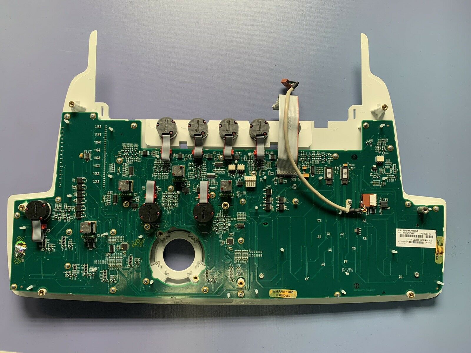 GE LOGIQ E9 ULTRASOUND LOWER OPERATOR USER INTERFACE PANEL P/N: 5207000-72 DIAGNOSTIC ULTRASOUND MACHINES FOR SALE