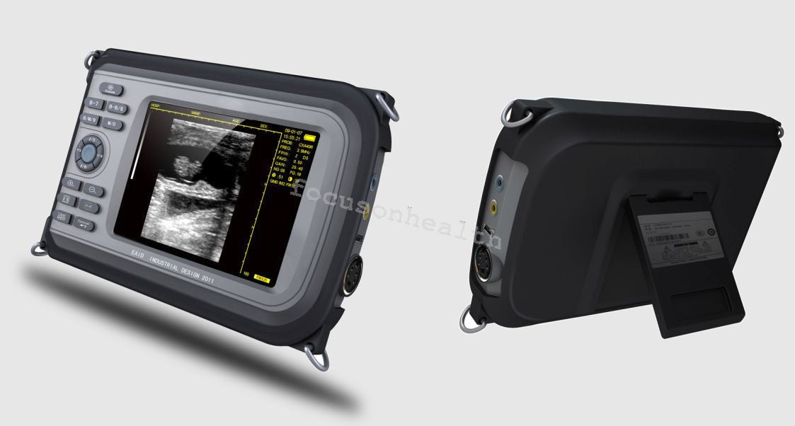 Vet Portable 64Cases Digital Ultrasound Scanner Monitor with Rectal Probe USA DIAGNOSTIC ULTRASOUND MACHINES FOR SALE