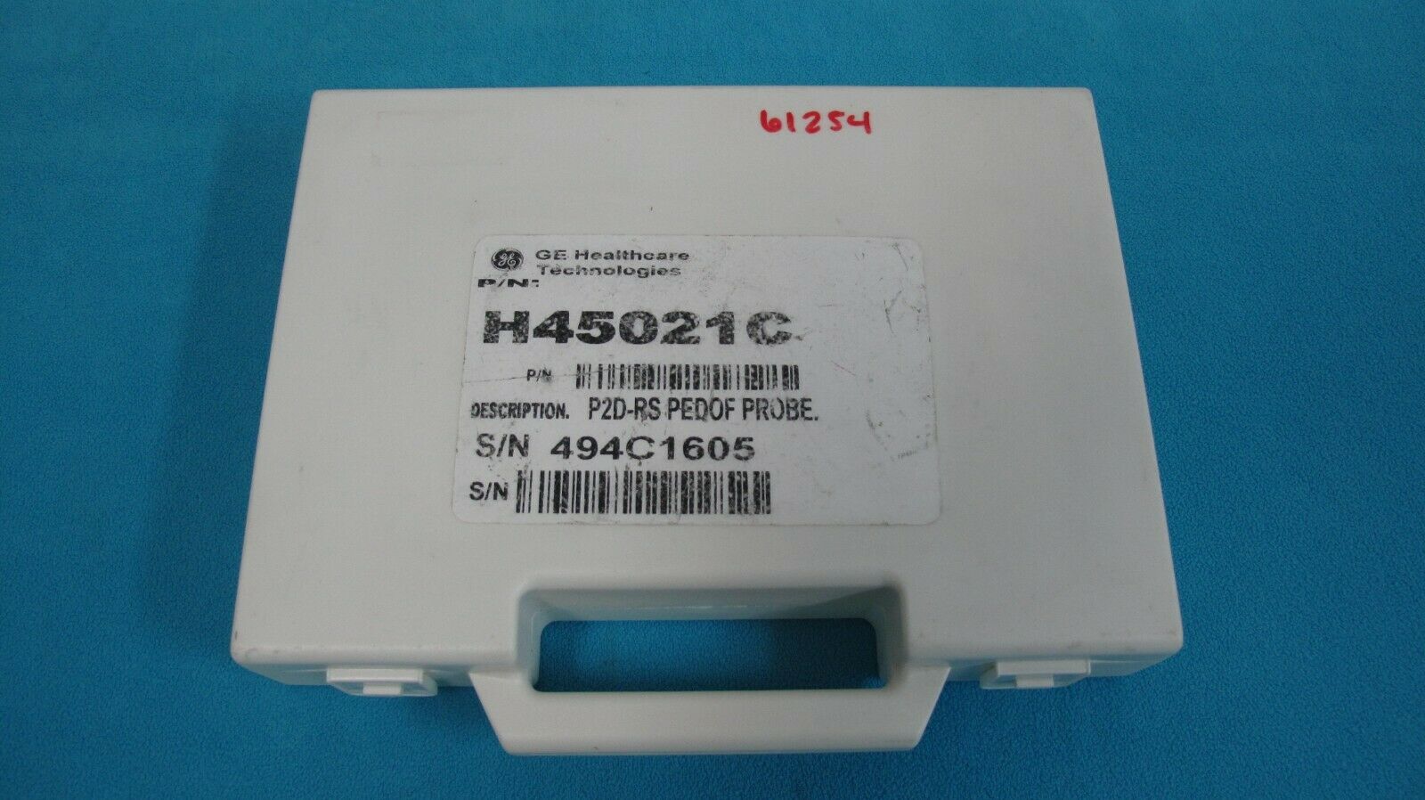 GE Healthcare H45012C Ultrasound Probe 2 MHz, 2D-Rs, P2D, Non Imaging Pencil DIAGNOSTIC ULTRASOUND MACHINES FOR SALE
