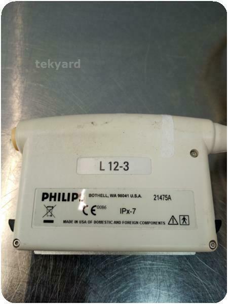 PHILIPS L12-3 LINEAR ARRAY ULTRASOUND PROBE ! (276726) DIAGNOSTIC ULTRASOUND MACHINES FOR SALE