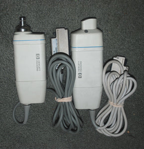 2 HP Hewlett Packard M2401A Ultrasound Probe Transducer W/ EXTRAS