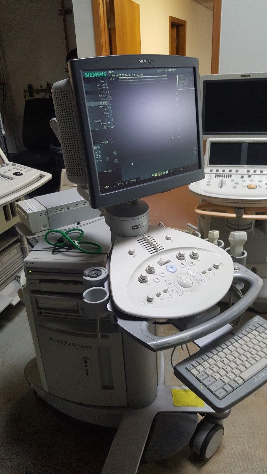 Ultrasound Musculoskeletal. Ultrasound SIEMENS Acuson Antares vascular MSK DIAGNOSTIC ULTRASOUND MACHINES FOR SALE