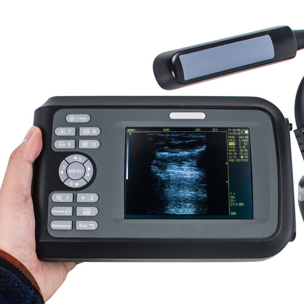 Vet 5.5 Inch Color Digital PalmSmart Ultrasound Scanner +Rectal Probe + Free Box DIAGNOSTIC ULTRASOUND MACHINES FOR SALE