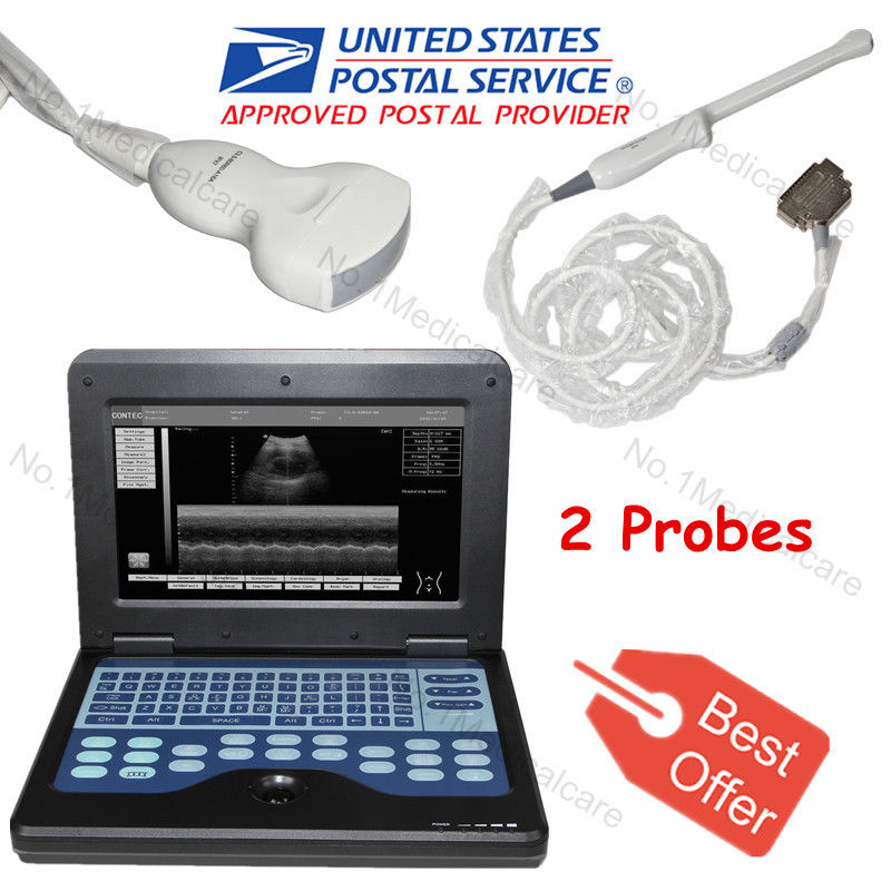 Portable laptop machine digital ultrasound scanner+probe for human,USA Warehouse DIAGNOSTIC ULTRASOUND MACHINES FOR SALE