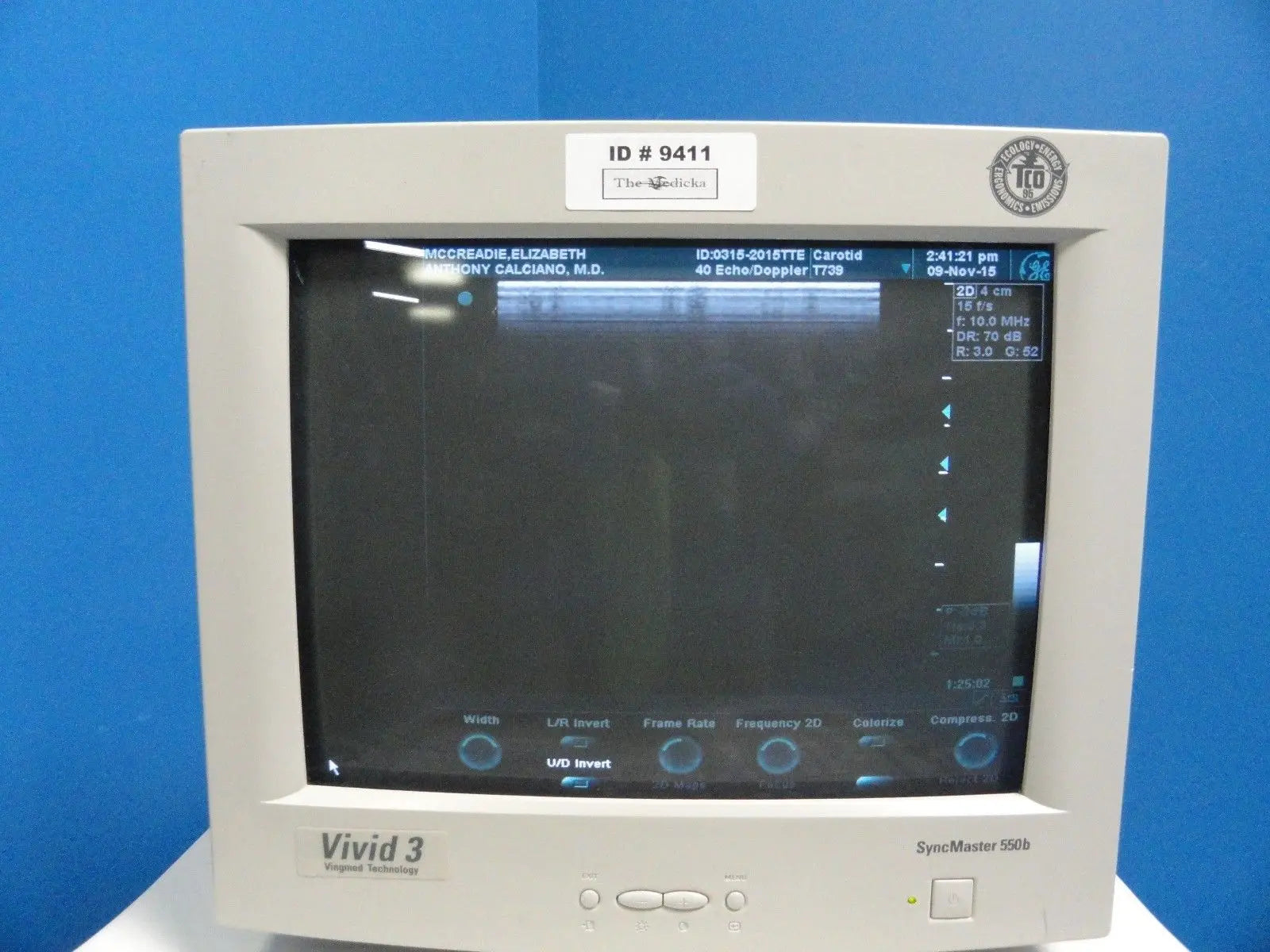 GE T739 P/N 2128151-2 6.7/D5.0 MHz  Linear Array Ultrasound Transducer  (9853) DIAGNOSTIC ULTRASOUND MACHINES FOR SALE