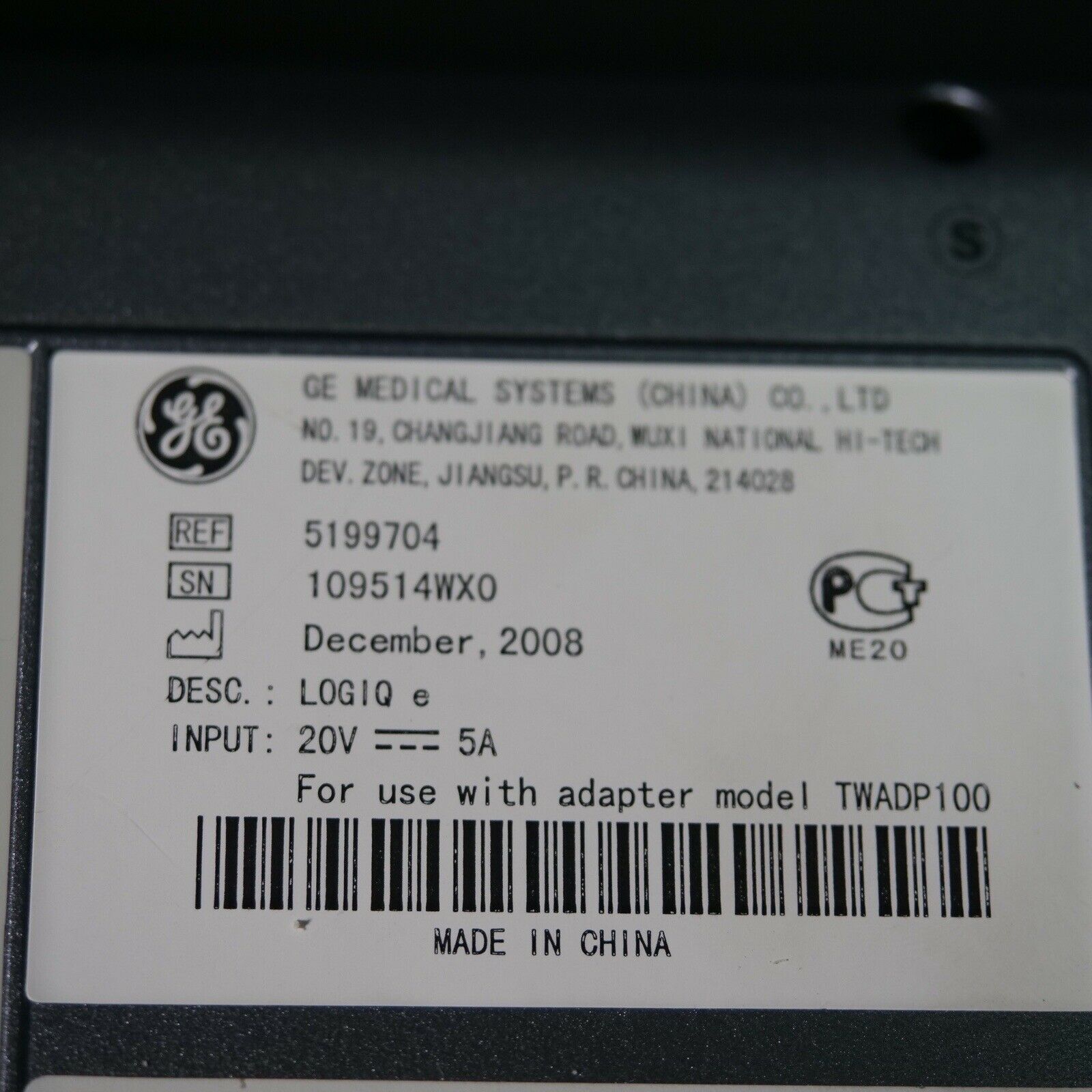 GE Logiq E Ultrasound System Version 5.. With CW option. Sector 3srs DIAGNOSTIC ULTRASOUND MACHINES FOR SALE