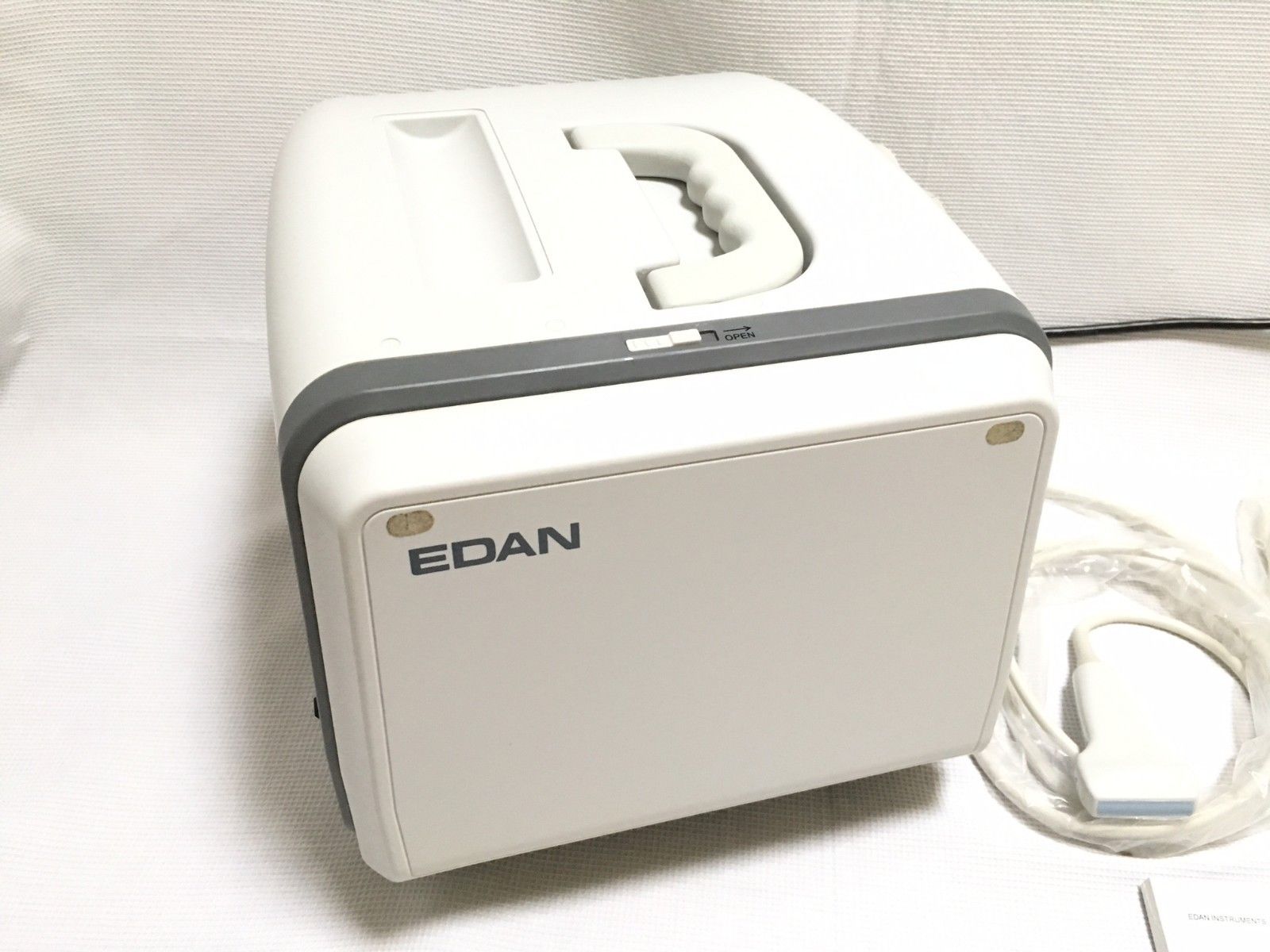 EDAN ULTRASOUND DUS-6 Ultrasonic Imaging System w/ 2 PROBES, Many EXTRAS, NICE! DIAGNOSTIC ULTRASOUND MACHINES FOR SALE