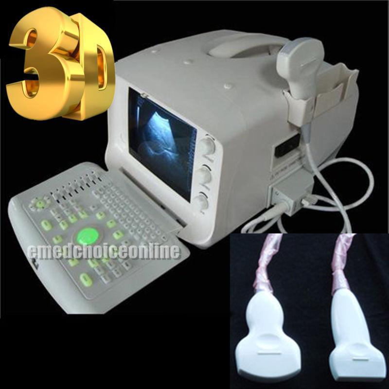Full Digital Portable Ultrasound Scanner machine CONVEX & LINEAR 2 Probes CE 190891492043 DIAGNOSTIC ULTRASOUND MACHINES FOR SALE