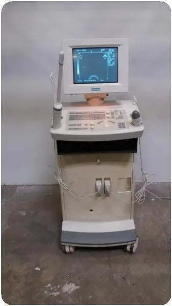 SIEMENS SONOLINE PRIMA 4900580LV300 DIAGNOSTIC ULTRASOUND MACHINE WITH PROBE%