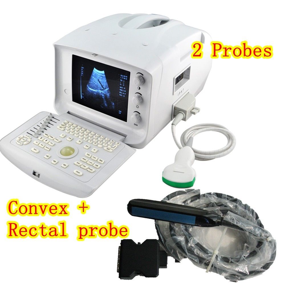 Veterianry Ultrasound Machine Scanner 3.5 Convex 6.5M Rectal Probe + 3D Software DIAGNOSTIC ULTRASOUND MACHINES FOR SALE