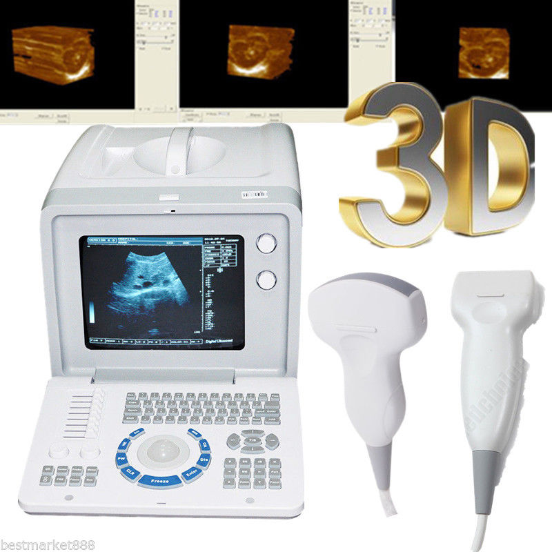 Portable Digital Ultrasound Scanner System Machine Convex Linear Probes Free 3D  190891895479 DIAGNOSTIC ULTRASOUND MACHINES FOR SALE
