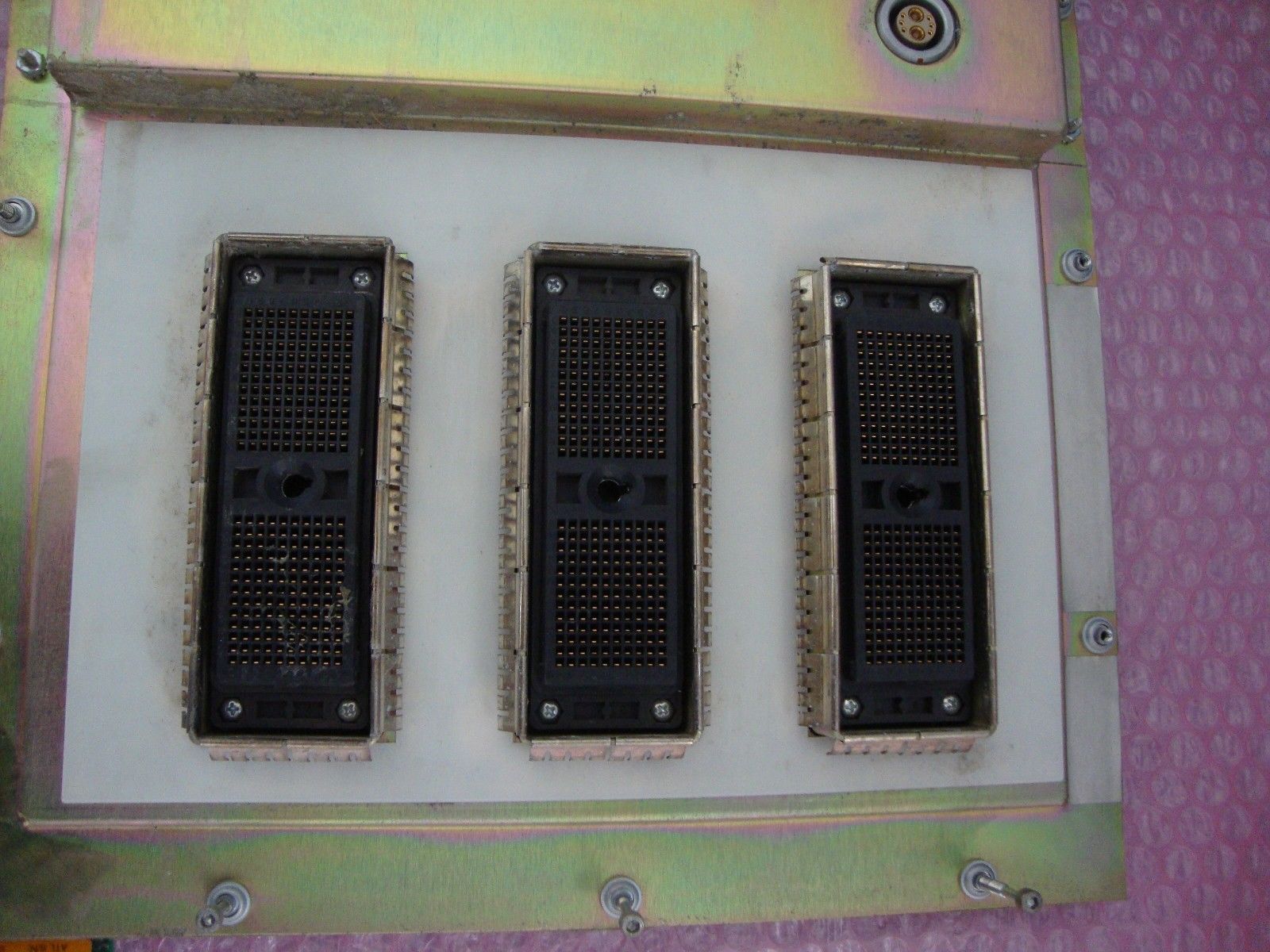 probe connector board part closeup 