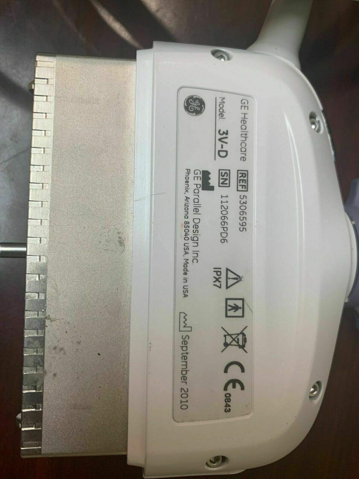 GE 3v-D 4D Medical Cardiac Ultrasound Probe, Tested And Working DIAGNOSTIC ULTRASOUND MACHINES FOR SALE