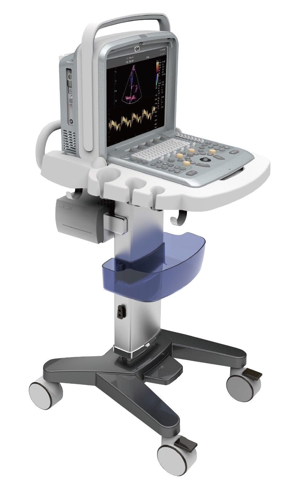 Genuine Trolley, Cart for Chison Q5,Q6,Q8,Q9 Series Portable Ultrasound Machines DIAGNOSTIC ULTRASOUND MACHINES FOR SALE
