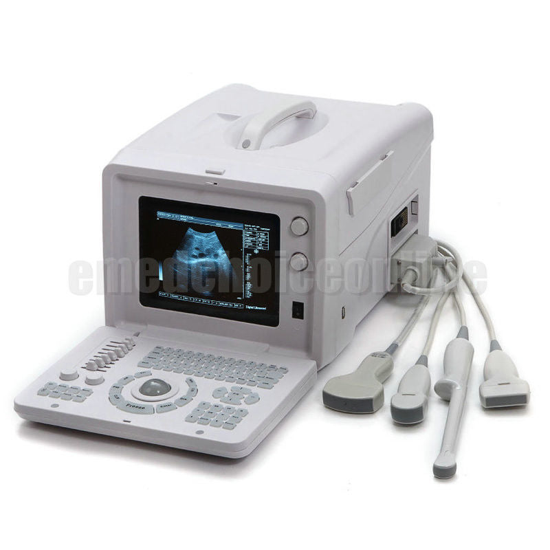 Portable Digital Ultrasound Machine 3D Scanner Convex/Linear/TV Probes & Doppler 190891895479