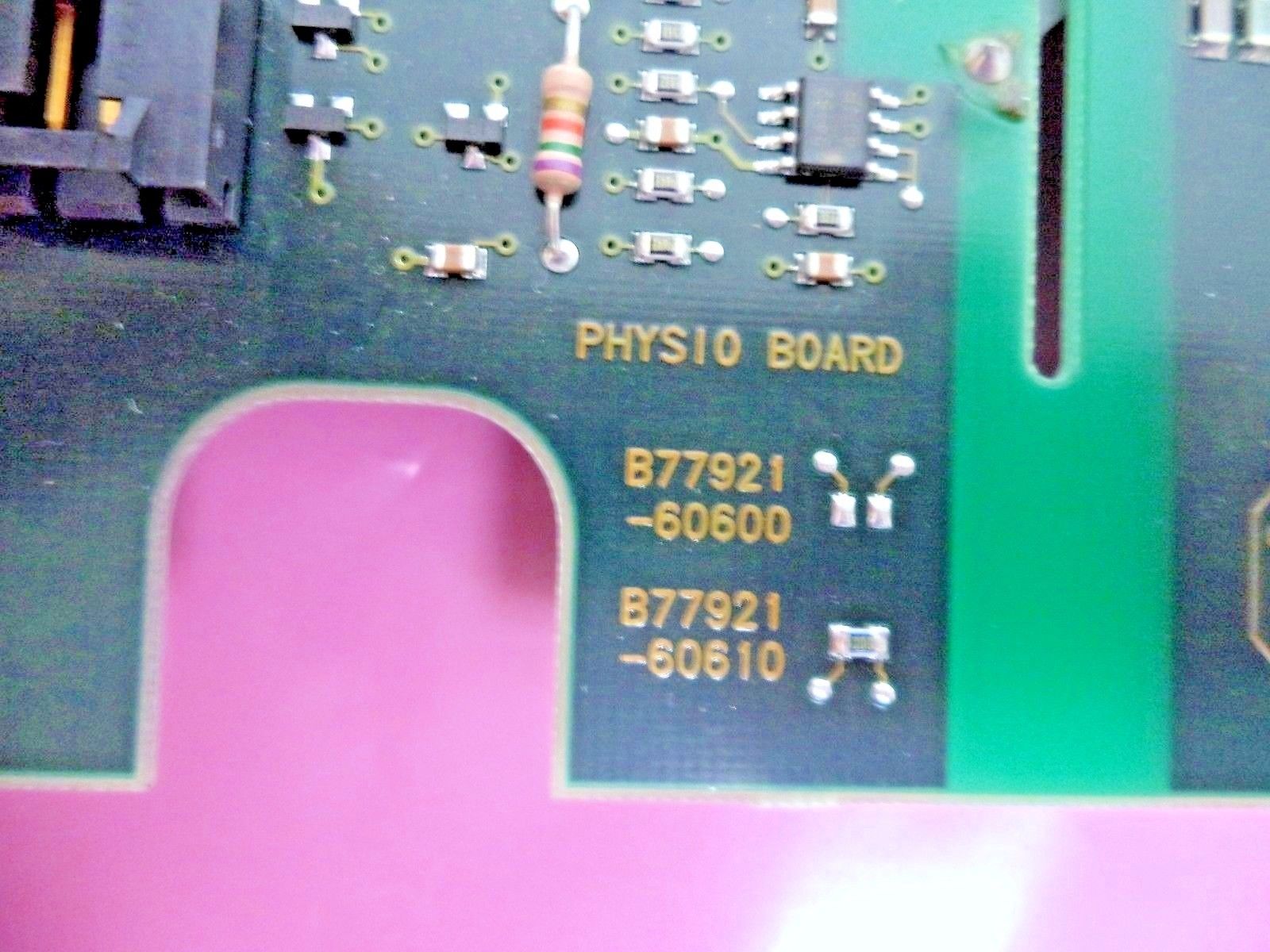 a close up of the back side of a circuit board