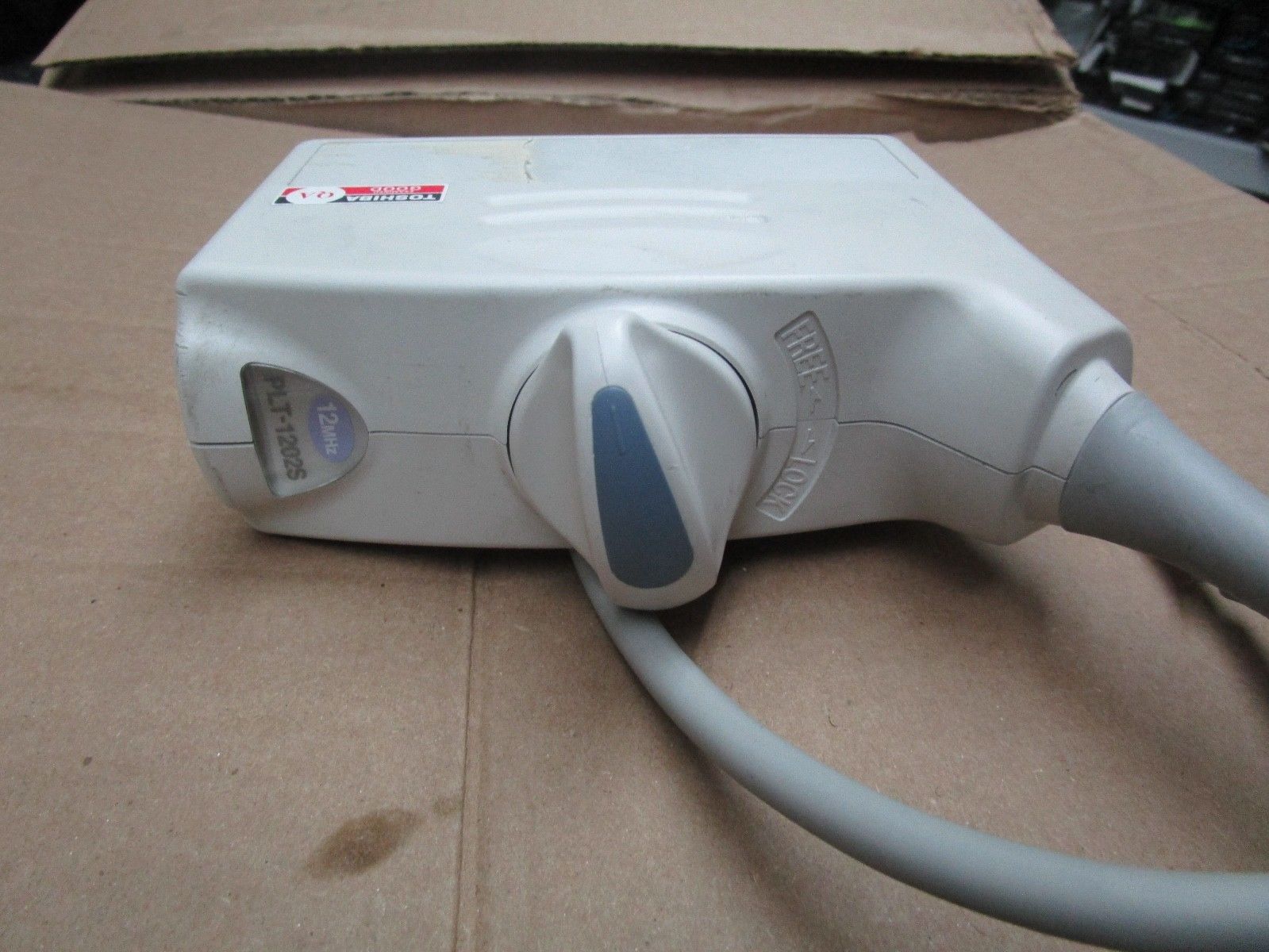 Toshiba Aplio 500 PLT-1202S 12MHz Hockey Stick Linear Transducer/Probe NOT WORK DIAGNOSTIC ULTRASOUND MACHINES FOR SALE