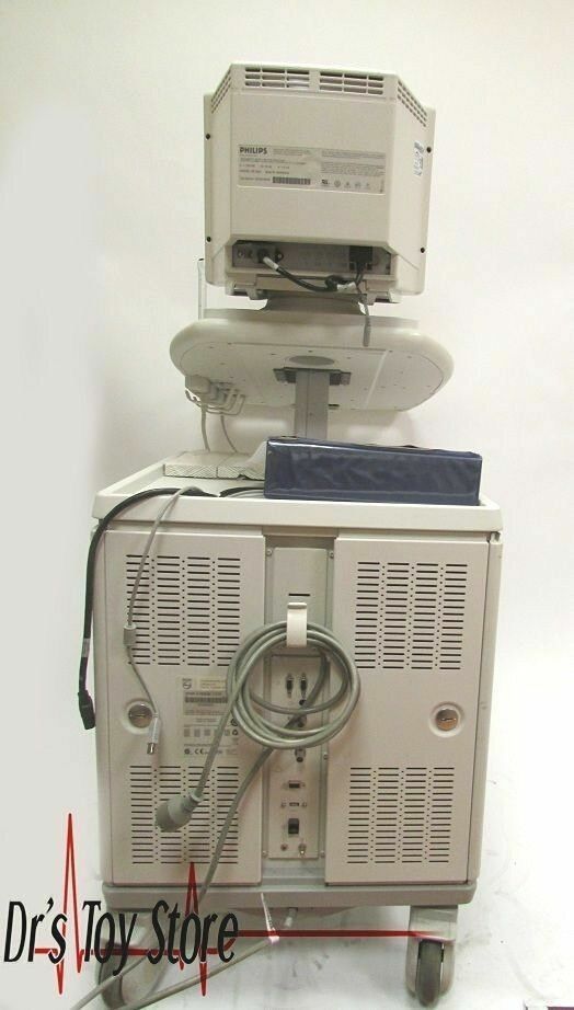 Philips EnVisor CHD Ultrasound System With Transducers DIAGNOSTIC ULTRASOUND MACHINES FOR SALE